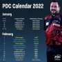 Календарь событий PDC на январь и февраль месяц 2022 года / № 711