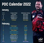 Календарь событий PDC на январь и февраль месяц 2022 года / № 711