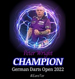 Питер Райт — чемпион German Darts Open 2022 года! / № 986