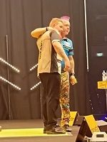 В финале German Darts Open встретились Питер Райт и Димитрий ван ден Берг / № 989